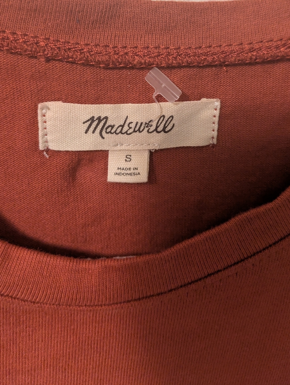 Madewell Heavyweight Jersey Crew Neck Tee - Picture 4 of 5
